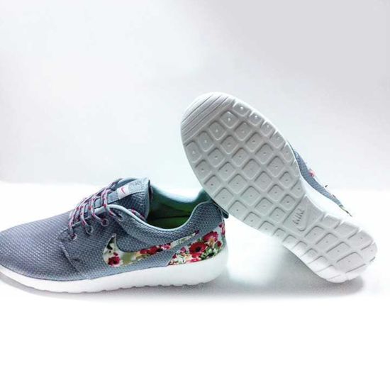 图片 Nike Floral Roshe Customized Running Shoes