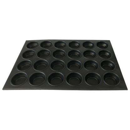 图片 Adcraft 不粘松饼盘 20-1/2" x 14" x 1-1/4" 24 杯