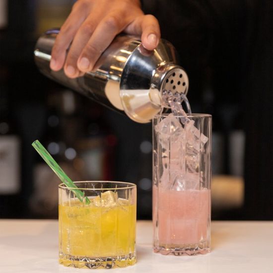 图片 Adcraft BAR-3PC 3 件式鸡尾酒摇酒器套装，不锈钢