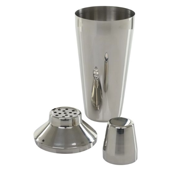 图片 Adcraft BAR-3PC 3 件式鸡尾酒摇酒器套装，不锈钢
