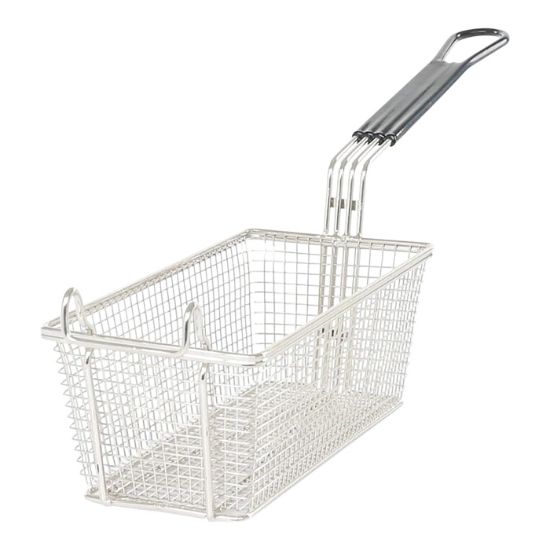 图片 Adcraft 炸篮，13-1/4" x 5-5/8" x 5-5/8"，黑色 (FBR-11571)