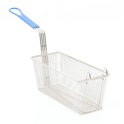 图片 Adcraft 炸篮，13-1/4" x 5-5/8" x 5-5/8"，蓝色 (FBR-16834)