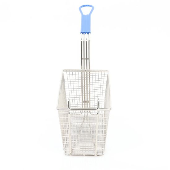 图片 Adcraft 炸篮，13-1/4" x 5-5/8" x 5-5/8"，蓝色 (FBR-16834)