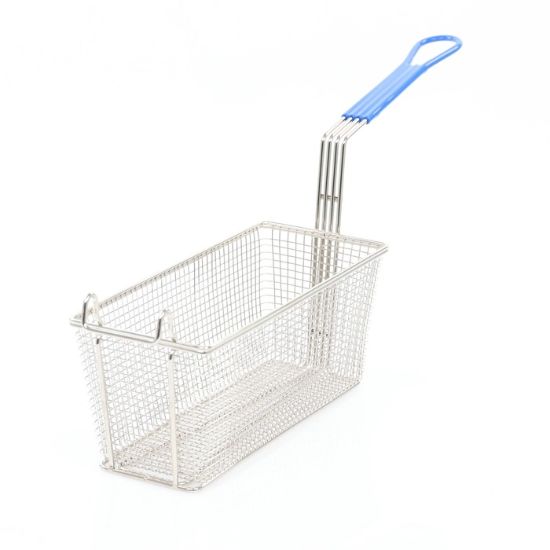 图片 Adcraft 炸篮，13-1/4" x 5-5/8" x 5-5/8"，蓝色 (FBR-16834)