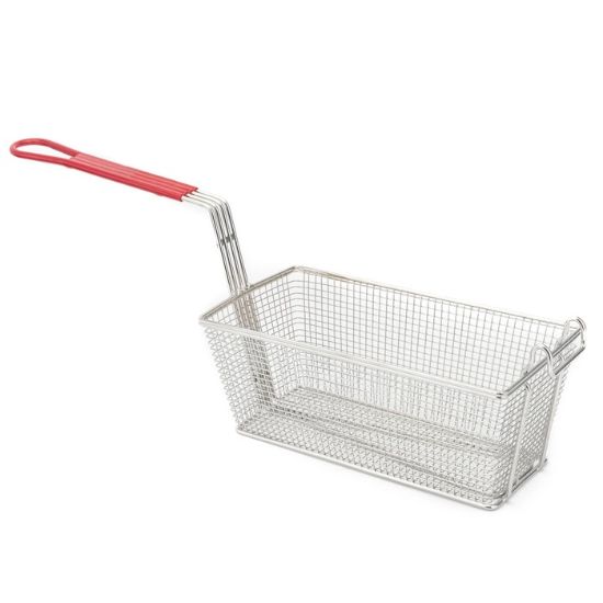 图片 Adcraft 炸篮，12-7/8" x 6-1/2" x 5-3/8"，红色 (FBR-13612)