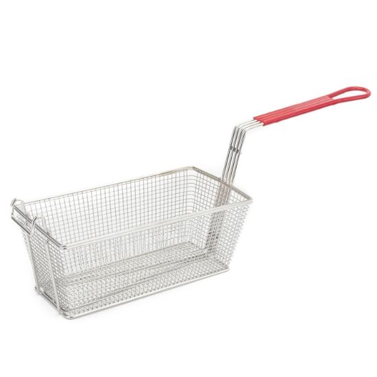 图片 Adcraft 炸篮，12-7/8" x 6-1/2" x 5-3/8"，红色 (FBR-13612)