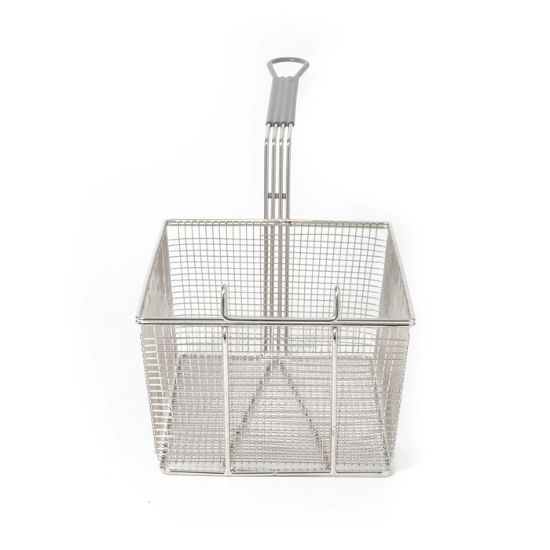 图片 Adcraft 炸篮，12-7/8" x 6-1/2" x 5-3/8"，灰色 (FBR-13912)