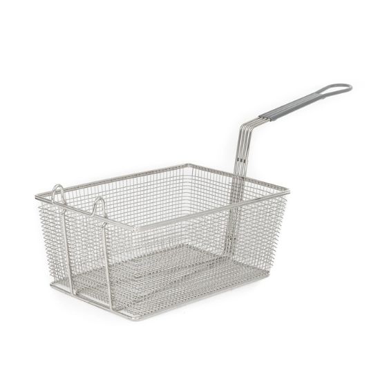 图片 Adcraft 炸篮，12-7/8" x 6-1/2" x 5-3/8"，灰色 (FBR-13912)