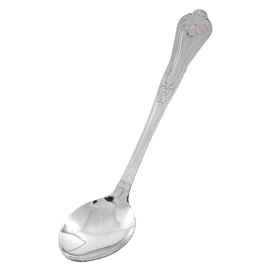 图片 Adcraft Kings 图案自助餐餐具 11 英寸勺子