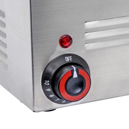 图片 Adcraft 全尺寸食物保温器，1200W，不锈钢 (FW-1200W)