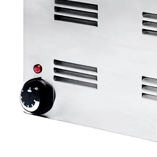图片 Adcraft 4/3 尺寸食物保温器，1500W，不锈钢 (FW-1500W)