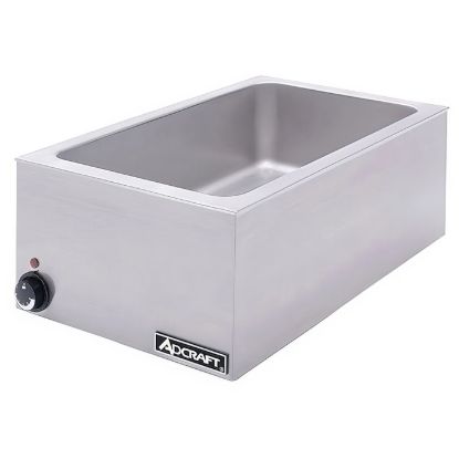 图片 Adcraft 全尺寸食品炊具/保温器，1500W，不锈钢 (FW-1500W/C)