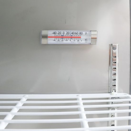 图片 Grista 台下式冷冻柜，单实心门，容量 6.3 立方英尺，不锈钢材质