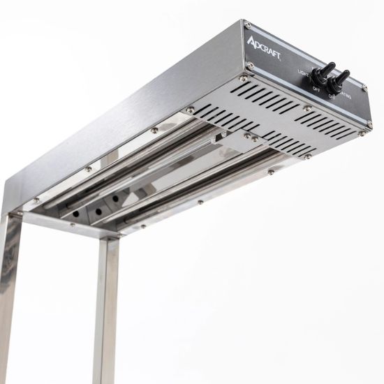 图片 Adcraft 红外展示取暖器，940W，不锈钢材质 (IDW-940W)