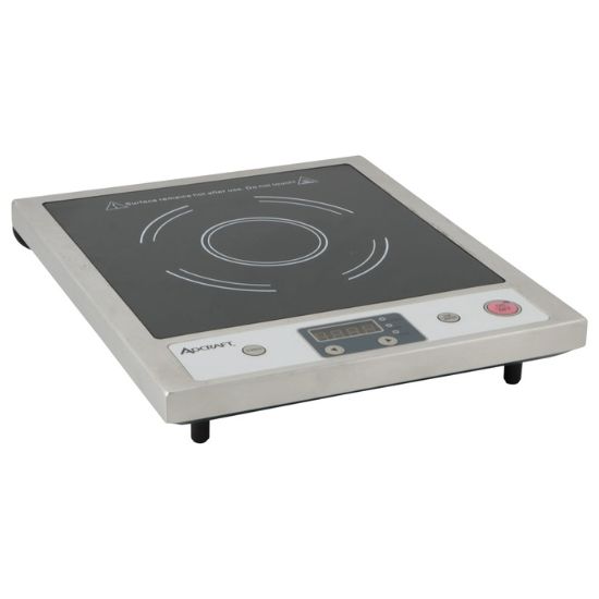图片 Adcraft 嵌入式电磁炉，银色/黑色 (IND-A120V)