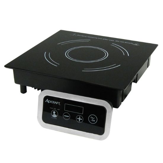 图片 Adcraft 嵌入式电磁炉带遥控，120V，黑色 (IND-DR120V)