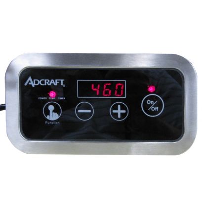 图片 Adcraft 嵌入式电磁炉带遥控，120V，黑色 (IND-DR120V)