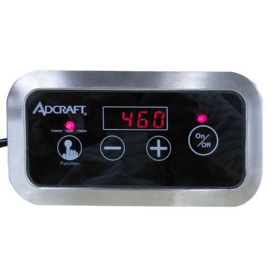 图片 Adcraft 嵌入式电磁炉带遥控，120V，黑色 (IND-DR120V)