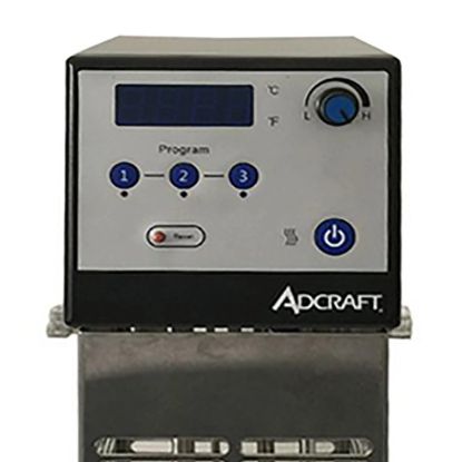 图片 Adcraft 4.25 英寸真空低温烹调法浸入式循环器头，银色/黑色