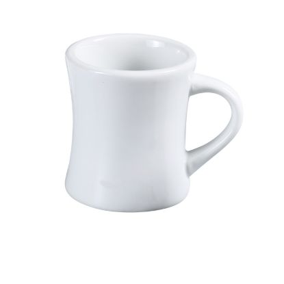 图片 AC-75-H Abco 3 1/4" 哈特福德马克杯白色 8 盎司