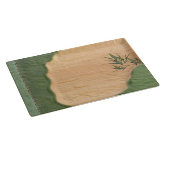 图片 BA-212 竹子风格 12" X 7 1/2" 矩形板
