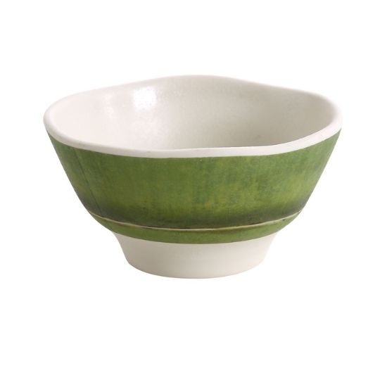 图片 BA-405 竹制 4 1/2" X 2 1/2" 味噌汤碗 10 盎司