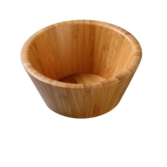 图片 BB-310 竹木 9 3/4" X 4" 沙拉碗 3 夸脱