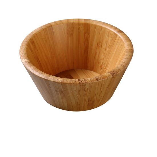图片 BB-312 竹木 12" X 4 1/4" 沙拉碗 4.5 夸脱