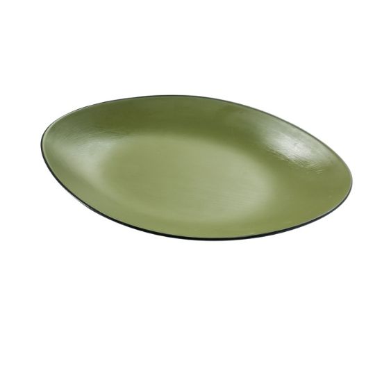 图片 BM-213GR 伯明翰 13 1/2″ X 8 5/8″ X 1 1/4″ 深椭圆形板