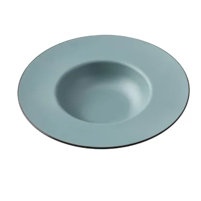 图片 BM-710TL 伯明翰 9 1/4" X 5" X 1 7/8" 甜点盘 10 盎司
