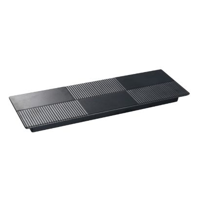 图片 BP-2013 黑珍珠 13" X 4 1/4" 矩形展示板