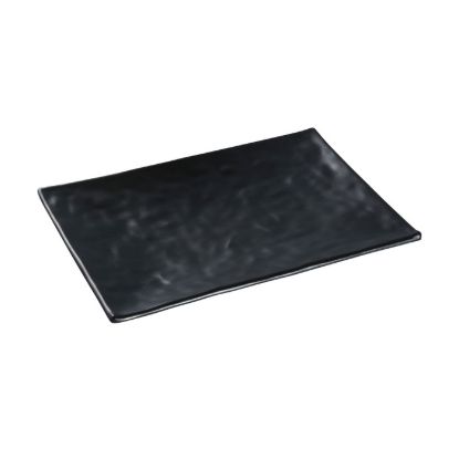 图片 BP-2016 黑珍珠 16" X 10 1/4" 矩形盘