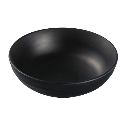 图片 BP-3005 黑珍珠 5″ X 1 1/2″ 沙拉碗 8 盎司