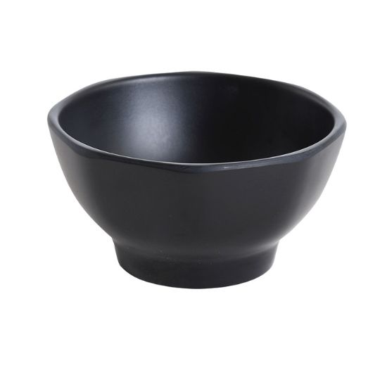 图片 BP-3104 黑珍珠 4 1/2" X 2 1/2" 味噌汤碗 10 盎司