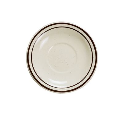 图片 BR-2 棕色斑点 5 1/2" 皇家茶碟