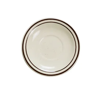 图片 BR-2 棕色斑点 5 1/2" 皇家茶碟