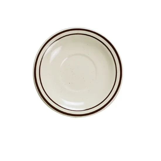 图片 BR-2 棕色斑点 5 1/2" 皇家茶碟