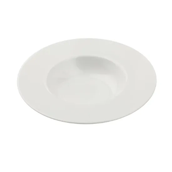 图片 CA-610 Cambria 9 1/2" X 5 1/8" X 2" 甜点盘 10 盎司