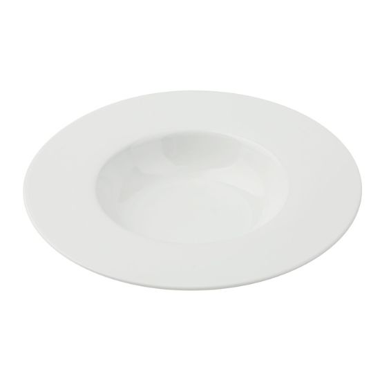 图片 CA-612 Cambria 12 1/2" X 6 3/4" X 2 1/8" 甜点盘 14 盎司