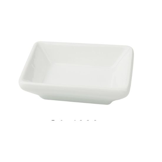 图片 CA-4030 Cambria 3″ X 2 1/4″ X 3/4″ 酱盘 1 盎司