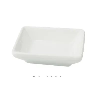图片 CA-4030 Cambria 3″ X 2 1/4″ X 3/4″ 酱盘 1 盎司