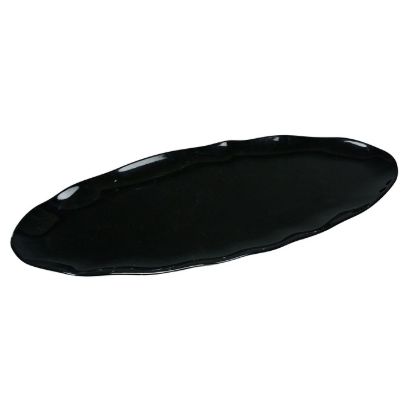 图片 CAT-2030B 餐饮 30" X 12" 椭圆形拼盘 – 黑色