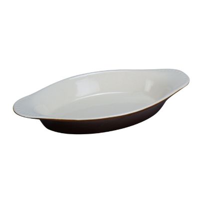 图片 CO-15-B 配件 10 3/4″X5 1/2″X1 1/2″ 威尔士稀有比特椭圆形白色/棕色 15 盎司