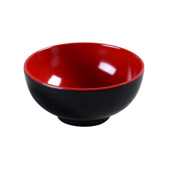 图片 CR-131 黑红 4 3/4" 饭碗 8 盎司