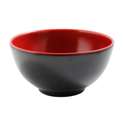 图片 CR-3004 黑红 4.5 英寸南京碗 8 盎司