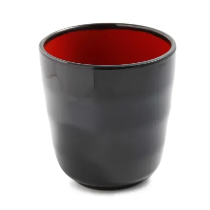 图片 CR-9305 黑红 3″ X 3″ 茶杯 7 盎司