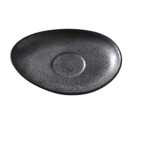 图片 DB-002 钻石黑 6" X 4 1/2" 碟子