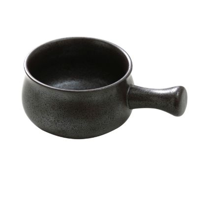 图片 DB-4105 钻石黑色 4 3/4" X 3" 带盖煎锅 22 盎司