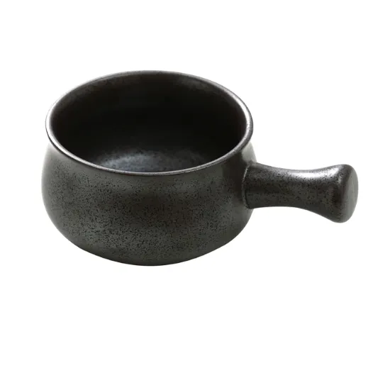 图片 DB-4105 钻石黑色 4 3/4" X 3" 带盖煎锅 22 盎司