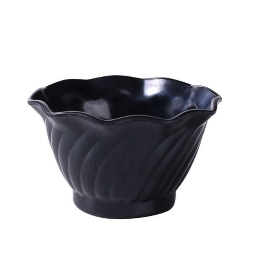 图片 DS-005BK 甜品盘 甜品盘 黑色 6 盎司